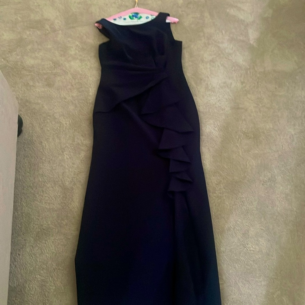 Eliza J Navy maxi dress